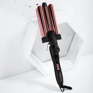 FOXYBAE ROSE GOLD WAVY BABY TRIPLE WAVER